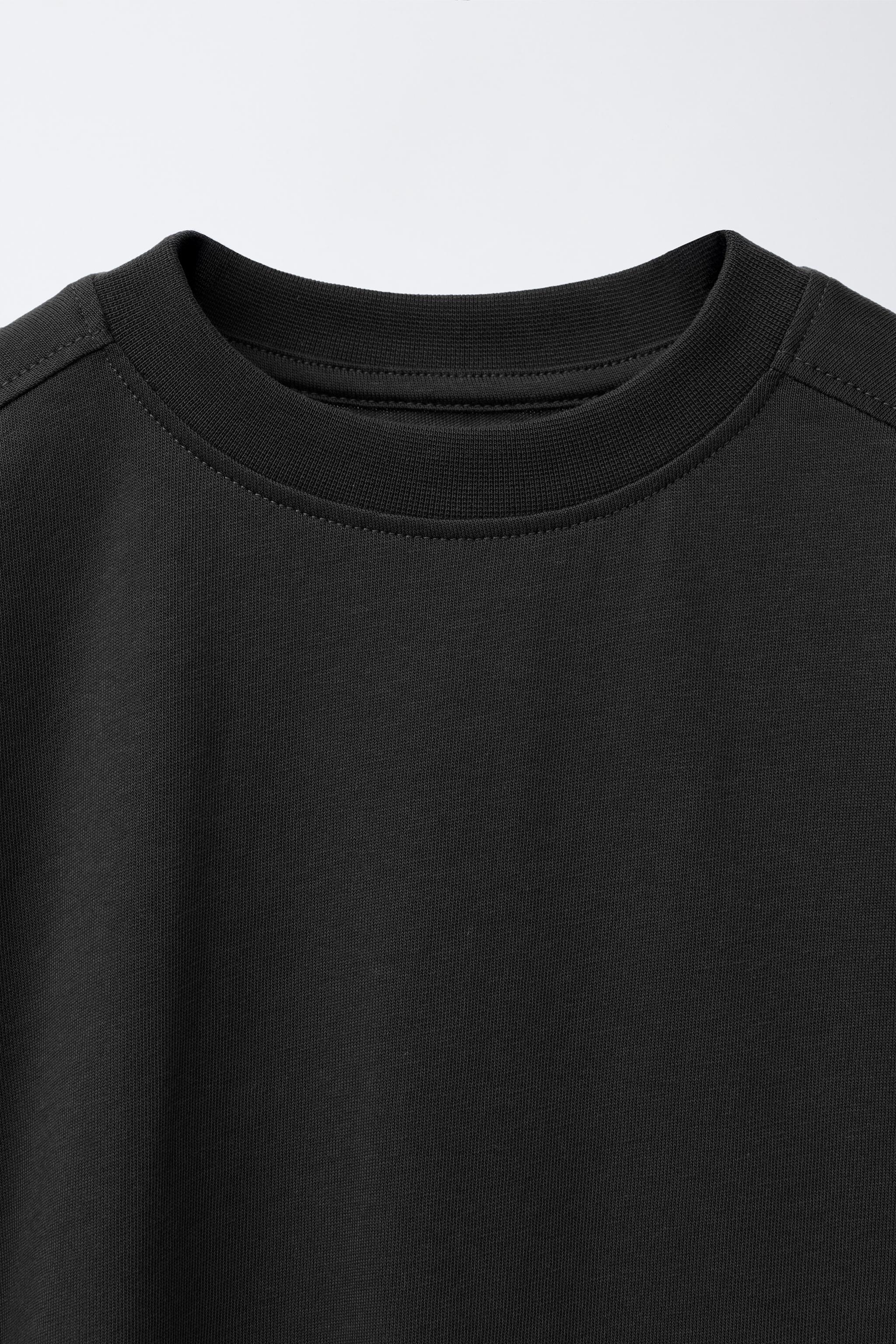 BASIC FLEECE T-SHIRT AND BERMUDA SET